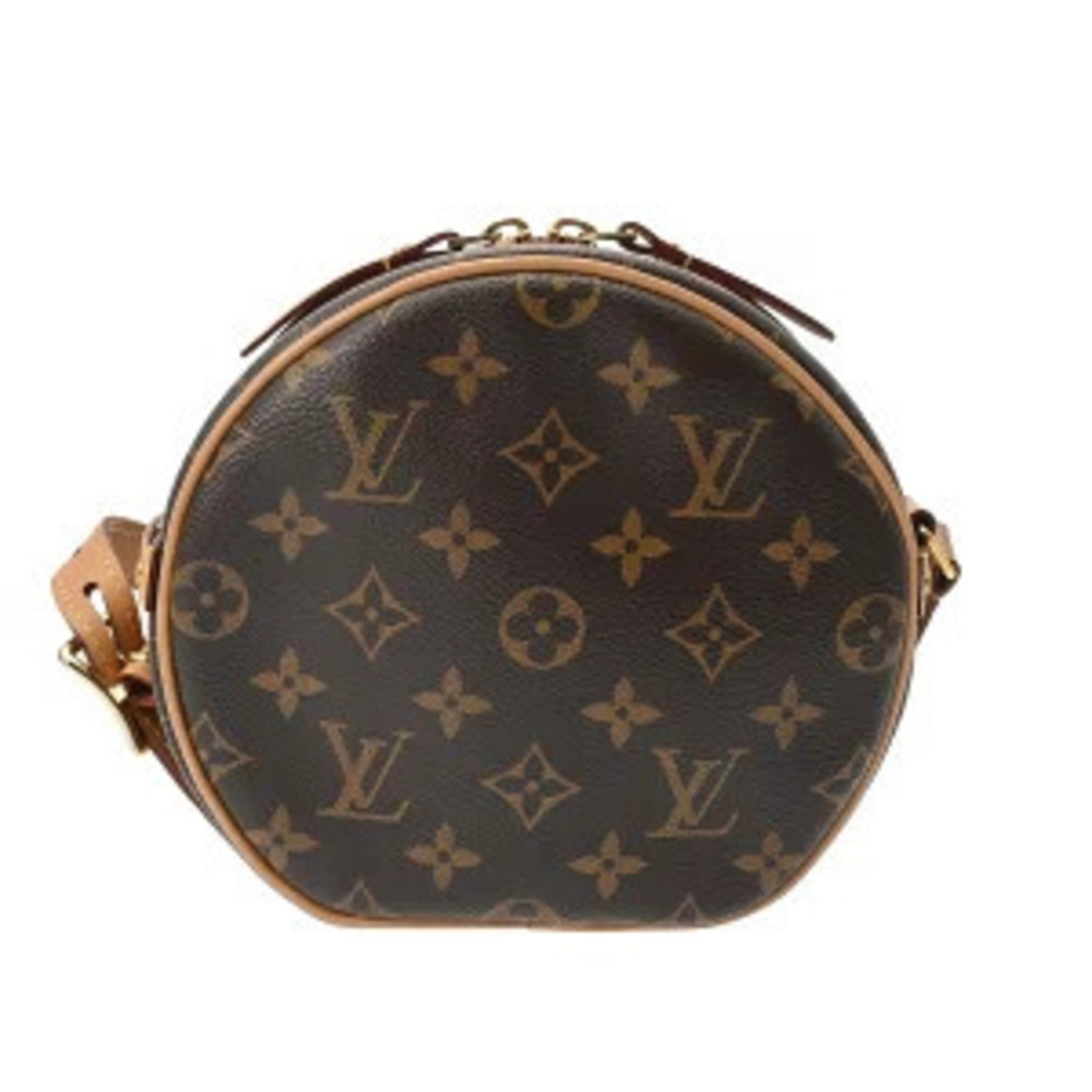 Louis Vuitton Monogram Boite Chapeau Souple Canvas Crossbody Bag Brown